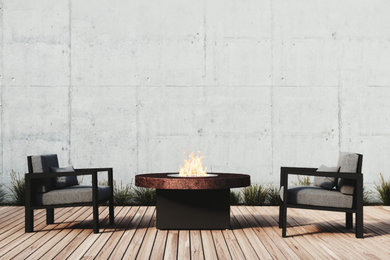 Trendy deck photo in Santa Barbara