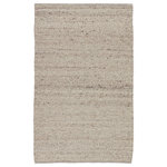 Jaipur Living - Hadren Handmade Solid Gray and Brown Area Rug, Cream and Gray, 9'x12' - The Quiet Time collection offers textural yet solid designs for modern spaces in need of a relaxed and inviting accent. Handwoven of wool and jute, the Hadren rug showcases a texture-rich boucle design with neutral hues of cream, ivory, brown, and light gray. This grounding rug is perfect for layering with other textile mediums or complementing a hygge-centric home.