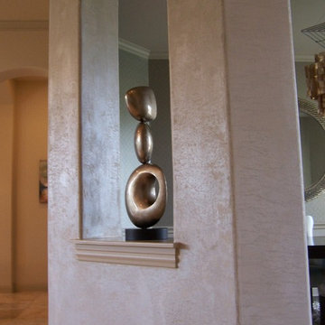 Metallic Plaster Wall Finish