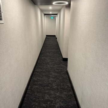 Four Story Hallway and Lobby Refurbishment