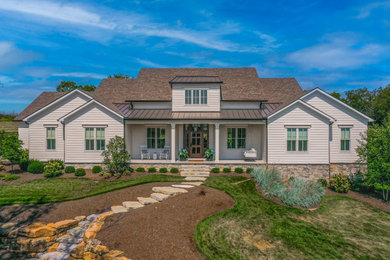 Example of a classic exterior home design in Other