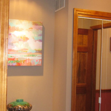 Carol Stream Doctor office converted to first flooor Master Bedroom Suite