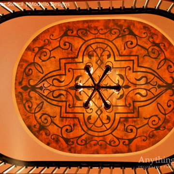 Modello ® Designs Stenciled Ceiling Projects