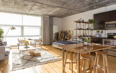 My Houzz:  Fashion Pro Brings DIY Charm to Her Studio Loft