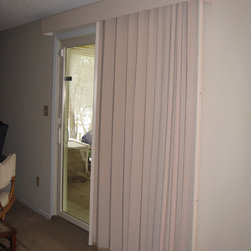 West Des Moines - Window Treatments - Vertical Blinds