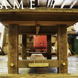 Reclaimed Wood Frame Tables - Products