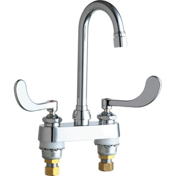 Chicago Faucets 895-317E2805-5AB Commercial Grade Centerset - Chrome