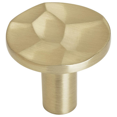 Amerock Kamari 1-3/16 in. (46 mm) Diameter Cabinet Knob, Golden Champagne