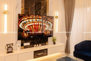 Mr.Aman & Mrs.Falguni | 3bhk Home interior design | Archierio Design Studio