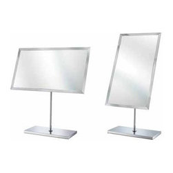Kimball & Young Aptations Sergena 350 Series Minimalist Beveled Dresser Mirror 3 - Bathroom Mirrors