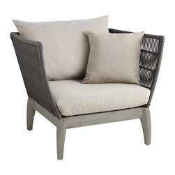 John Lewis Ariel Lounging Armchair - Garden Dining Chairs