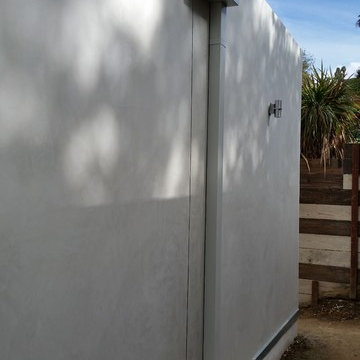 Modern Flat Roof Scupper Collector Boxes in Sherman Oaks California