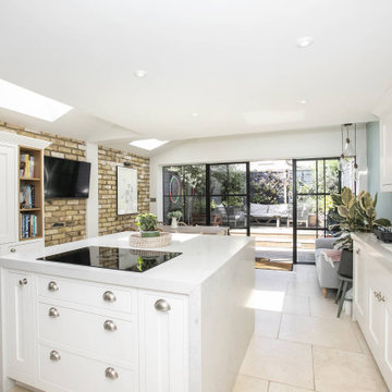 Chalk White Kitchen in London