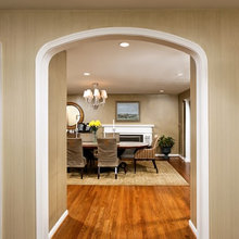 archway into family room