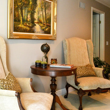 comfortable high back chair