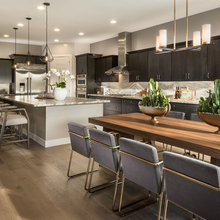 Wood Flooring With Dark Cabinets