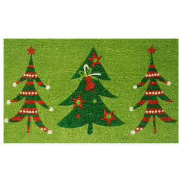 Christmas Trio Doormat, 2'x3'