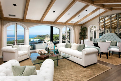 Living room - traditional living room idea in Orange County