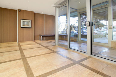 Trendy entryway photo in Toronto