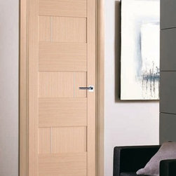 Dominika Bleached Oak Modern Interior Door - Interior Doors