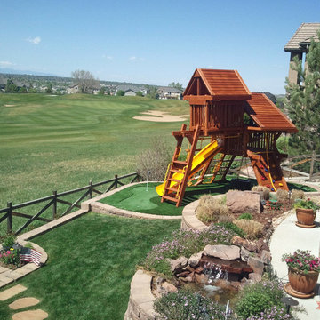 Global Syn-Turf artificial grass installation in Billings, MT 2
