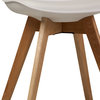 Padded Side Chair, White