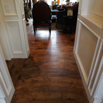 Hand Scraped Character Hickory Show Home