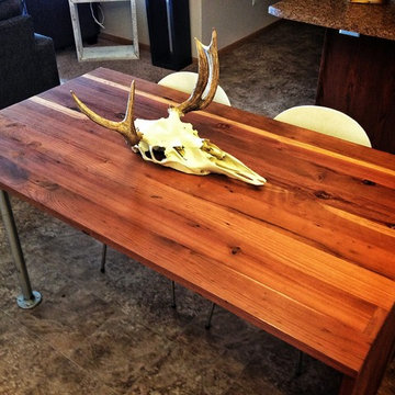 Rustic Reclaimed Wood Dining Table