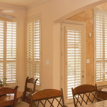 "Divider & Midrail" Plantation Shutter applications