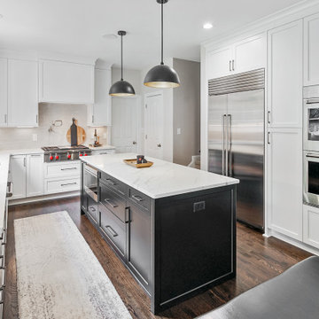 Transitional Kitchen & Bar Remodel Charlotte, NC | Reico