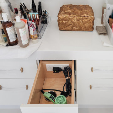 Bathroom Vanity In-Drawer Outlets