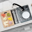 Workstation Roll-Up Dish Drying Rack