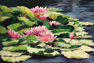 Water Lillies - Print Gallery Palettes