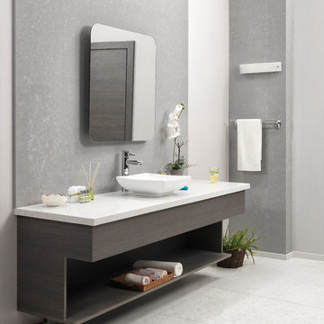 Cimstone Compressed Quartz / 870 Tundra & 936 Olympos