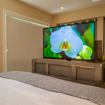 Foot of the Bed TV Lift Cabinet in Kelowna, British Columbia