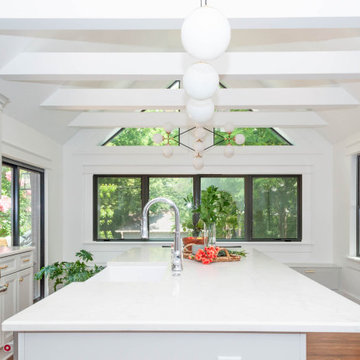 Nashville Sylvan Park Kitchen and Deck Addition