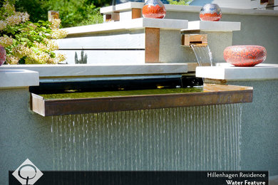Design ideas for a modern landscaping in Other.