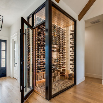 Contemporary Stone Wine Cellar