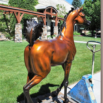 Dream of Spring Bronze Equine Sculpture
