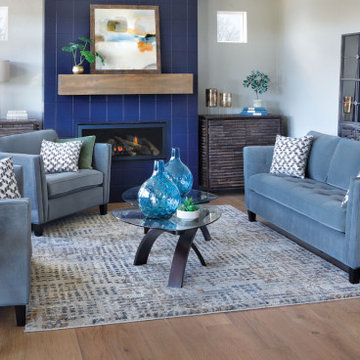 Popular Contemporary Styles: Eclectic Living Room