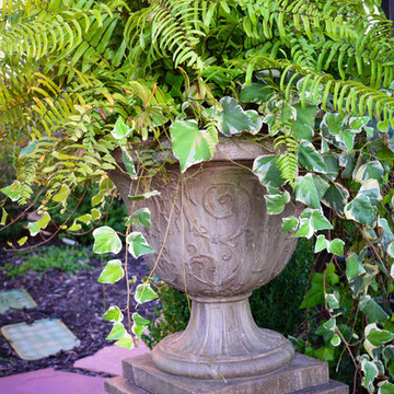 Corner lot Courtyard
