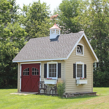10'x14' Lap Siding Colonial Garden Shed