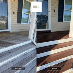 Front Porch Transformation in Angier! - Products