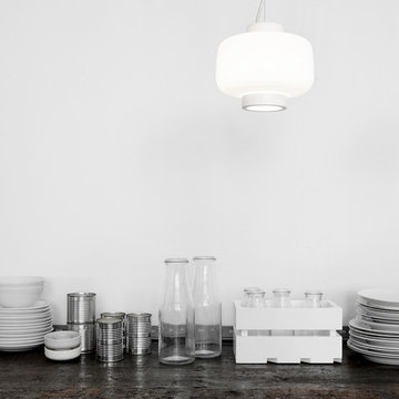Dusk Lamp - Ivory Matte
