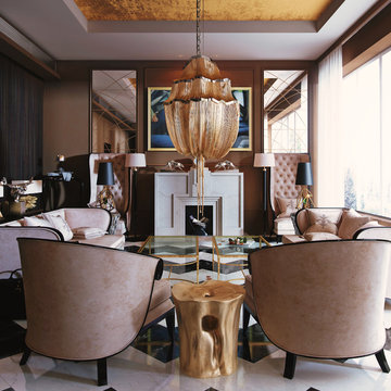 Art deco LIving-room