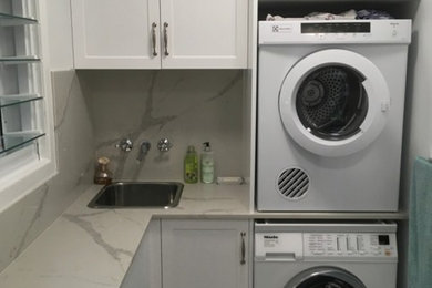Design ideas for a laundry room in Sunshine Coast.