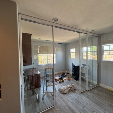 2x Home Office custom/glass ceiling hight/