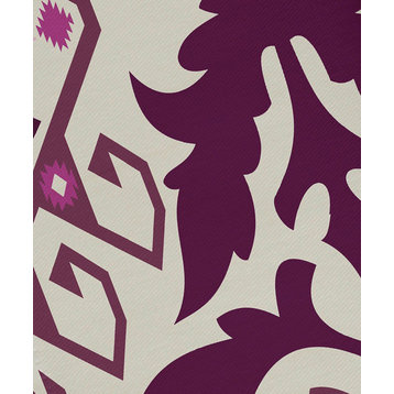 Bombay 6, Print Napkin, Set of 4, Purple