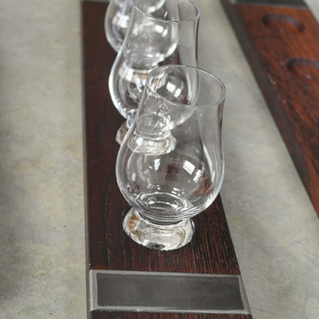 Whiskey and Bourbon flight boards
