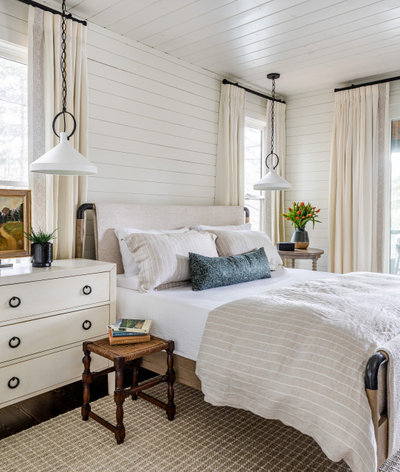 Rustic Bedroom by Meriwether Design Group